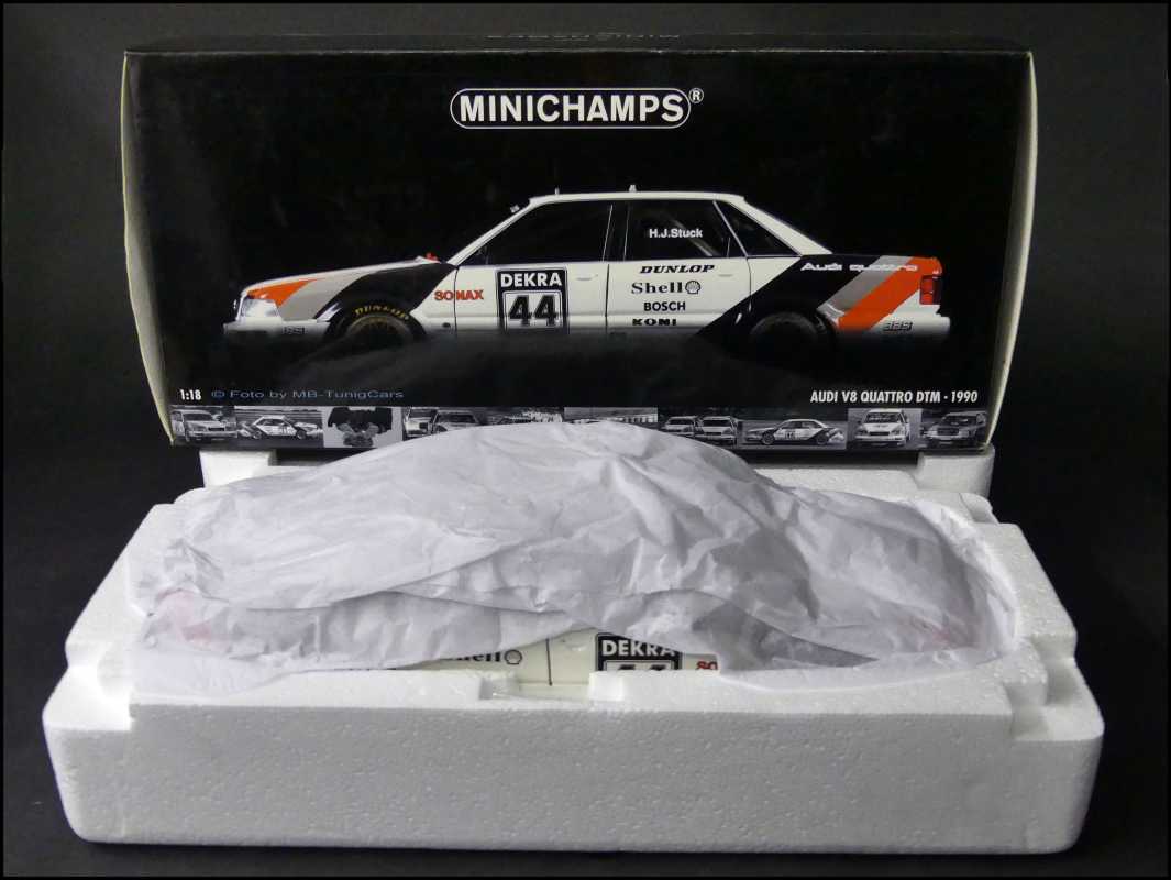 MB-TuningCars - 1:18 Audi V8 Quattro DTM 1990 Team #44 by